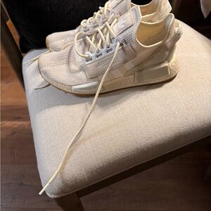 adidas Cream Athletic Shoes